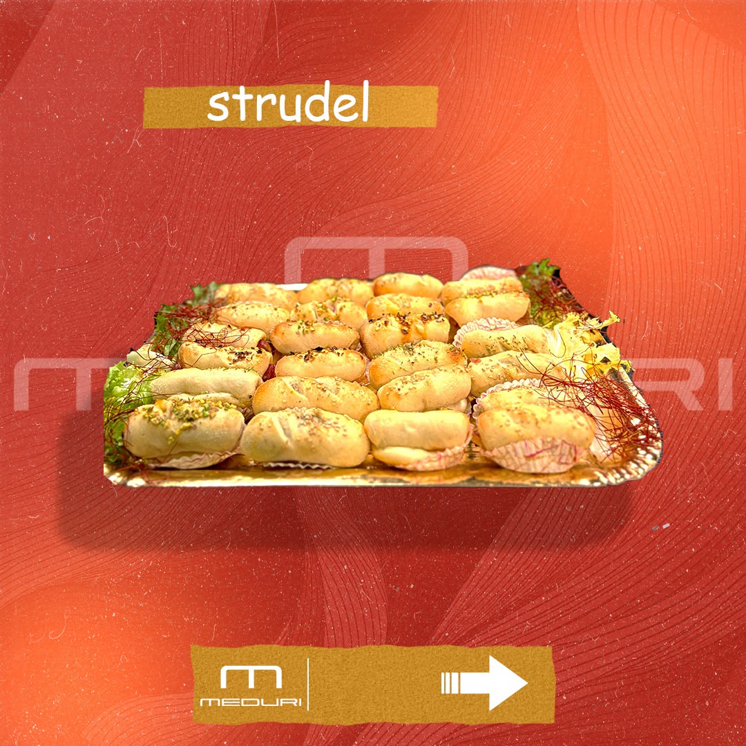 Strudel salato per aperitivo